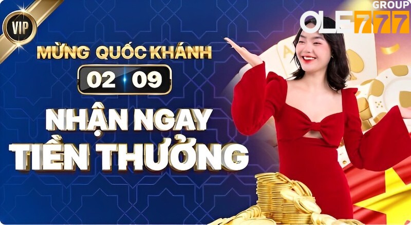 Quà tặng cho tài khoản VIP trong dịp Quốc Khánh 2024