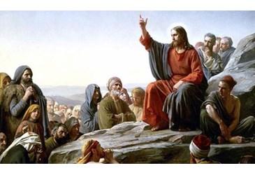Jesus Preaching