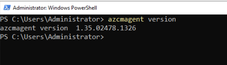 Check if the Azure Arc agent is installed