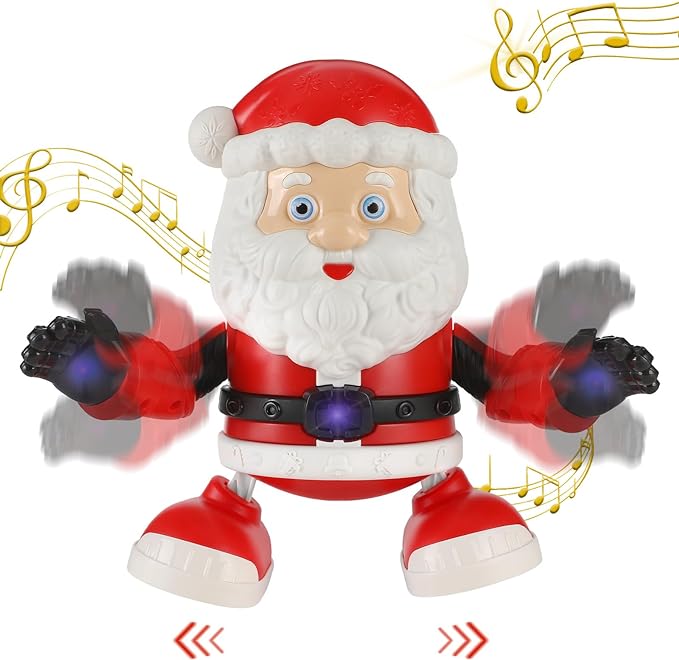singing and dancing santa