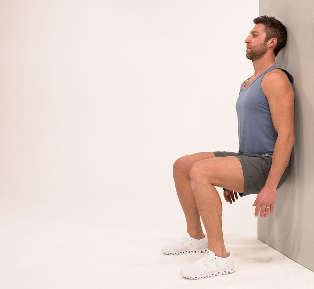 wall sit exercise 