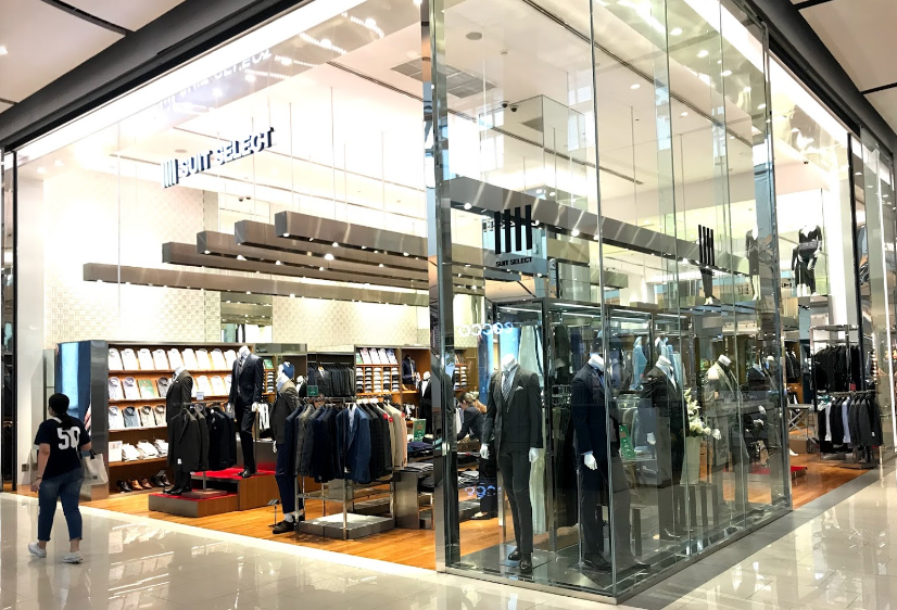 SUIT SELECT THAILAND CENTRAL WORLD（タイ・バンコクのスーツセレクト）店舗写真