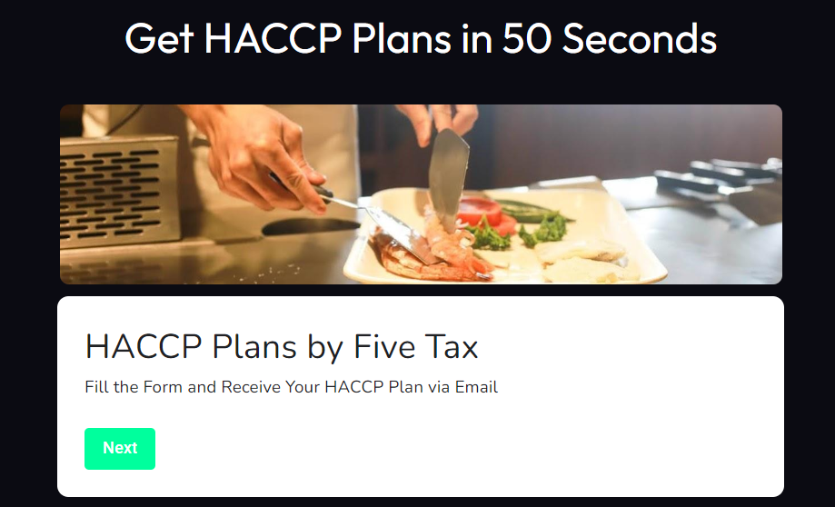 HACCP Plans Free