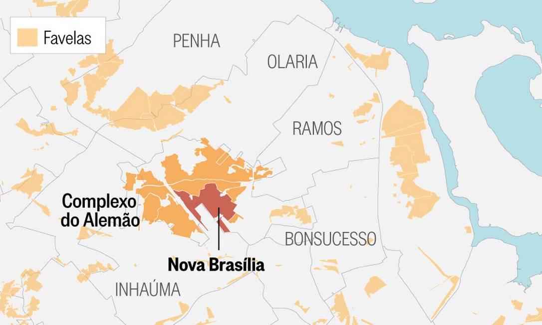 Nova Brasília é considerada a comunidade mais problemática do Complexo ...