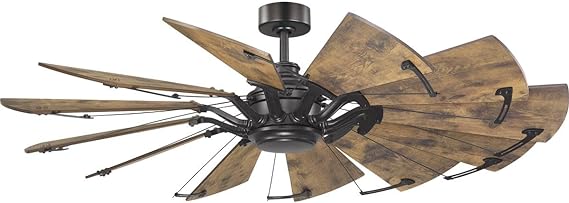 2. Springer Collection 60” Windmill Ceiling Fan