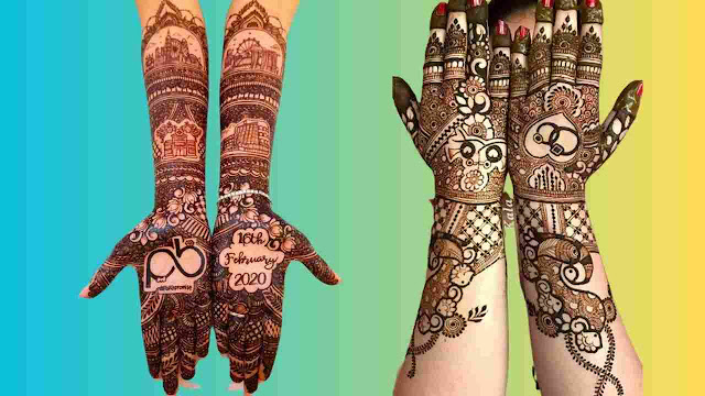 date fix ke liye mehndi design