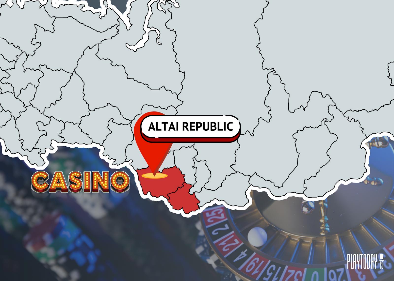 Altai Republic Gambling Map Visualizer