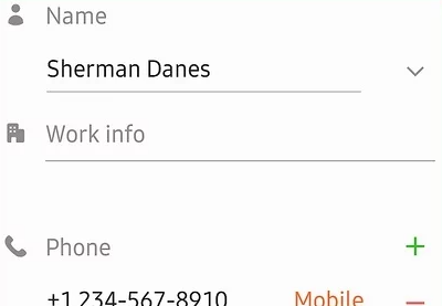 Adding Contacts on Android Phones