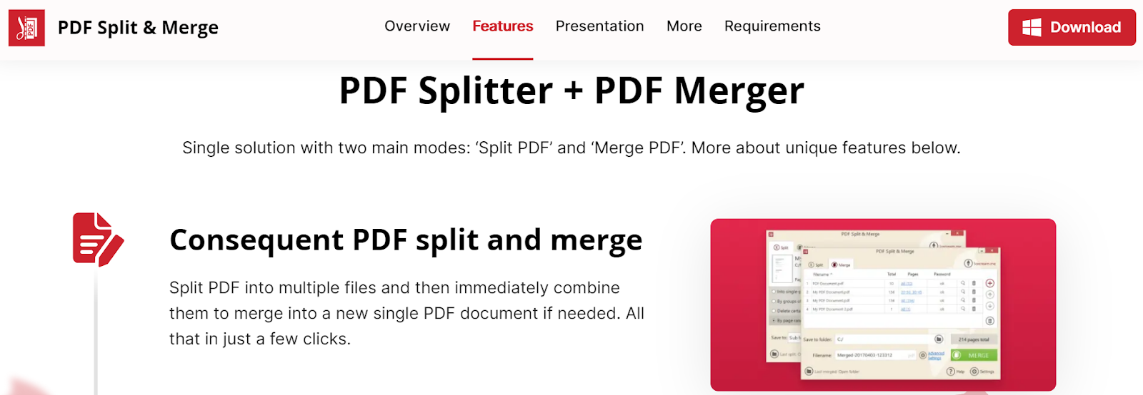 Icecream PDF Split & Merge