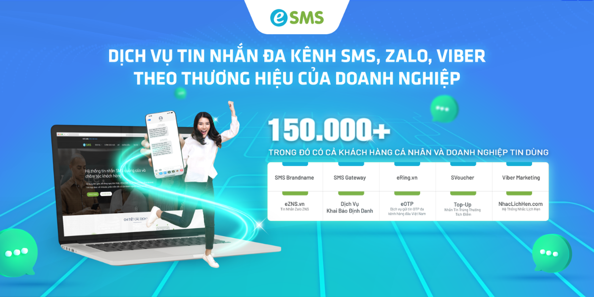 eSMS - Chìa khóa cho dịch vụ khách hàng xuất sắc