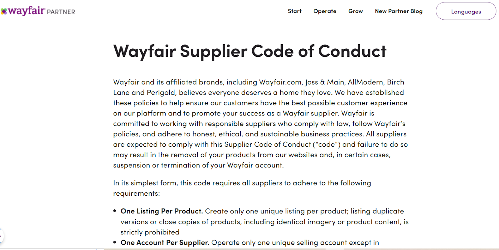 wayfair dropshipping