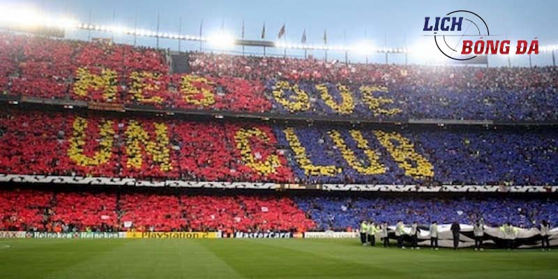 Hai màu đỏ và xanh là màu truyền thống của FC Barcelona gắn với tên Blaugrana