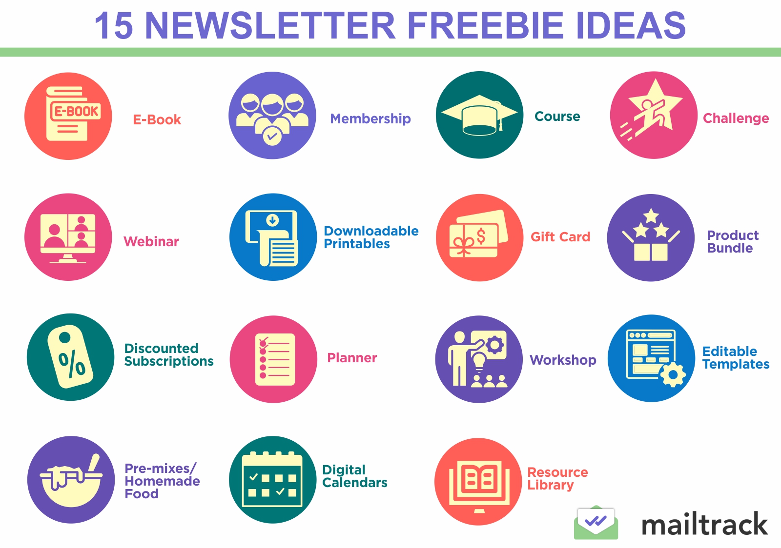 15 newsletter freebie ideas