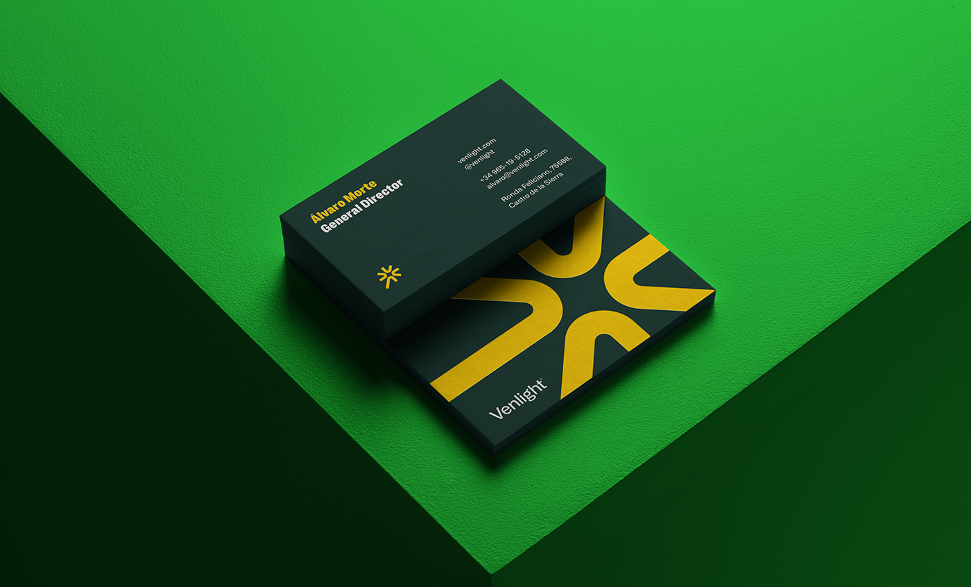 Branding Visual Identity Business Card - Venlight