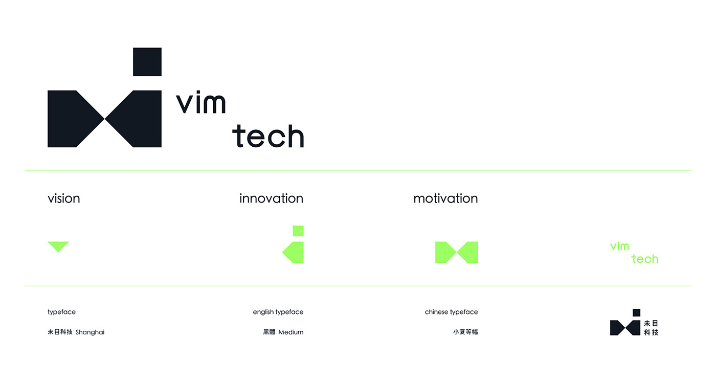 Artifact from the Vim Tech's Unique Branding and Visual Identity article on Abduzeedo