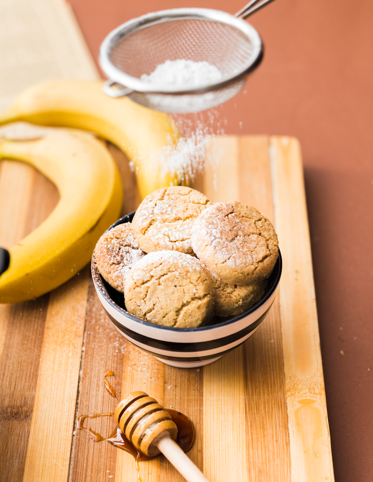 Ciambelle con banane: 