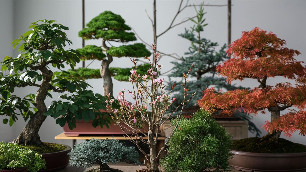 Tipos Populares de Bonsai