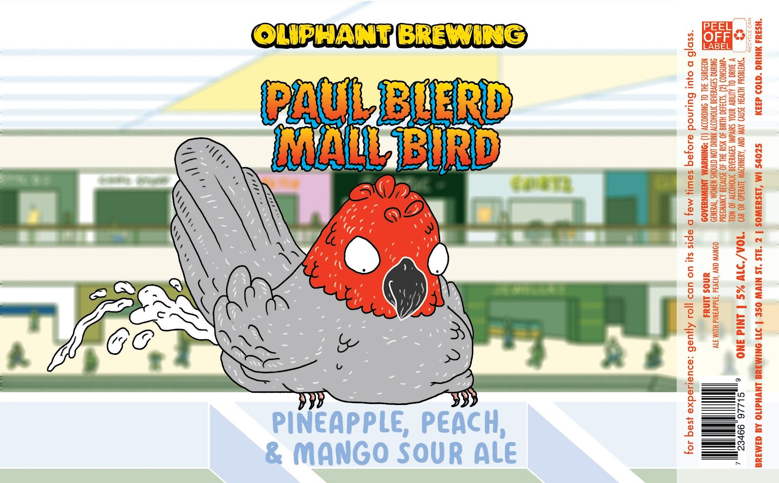 Oliphant Brewing Co Paul Blerd Mall Bird