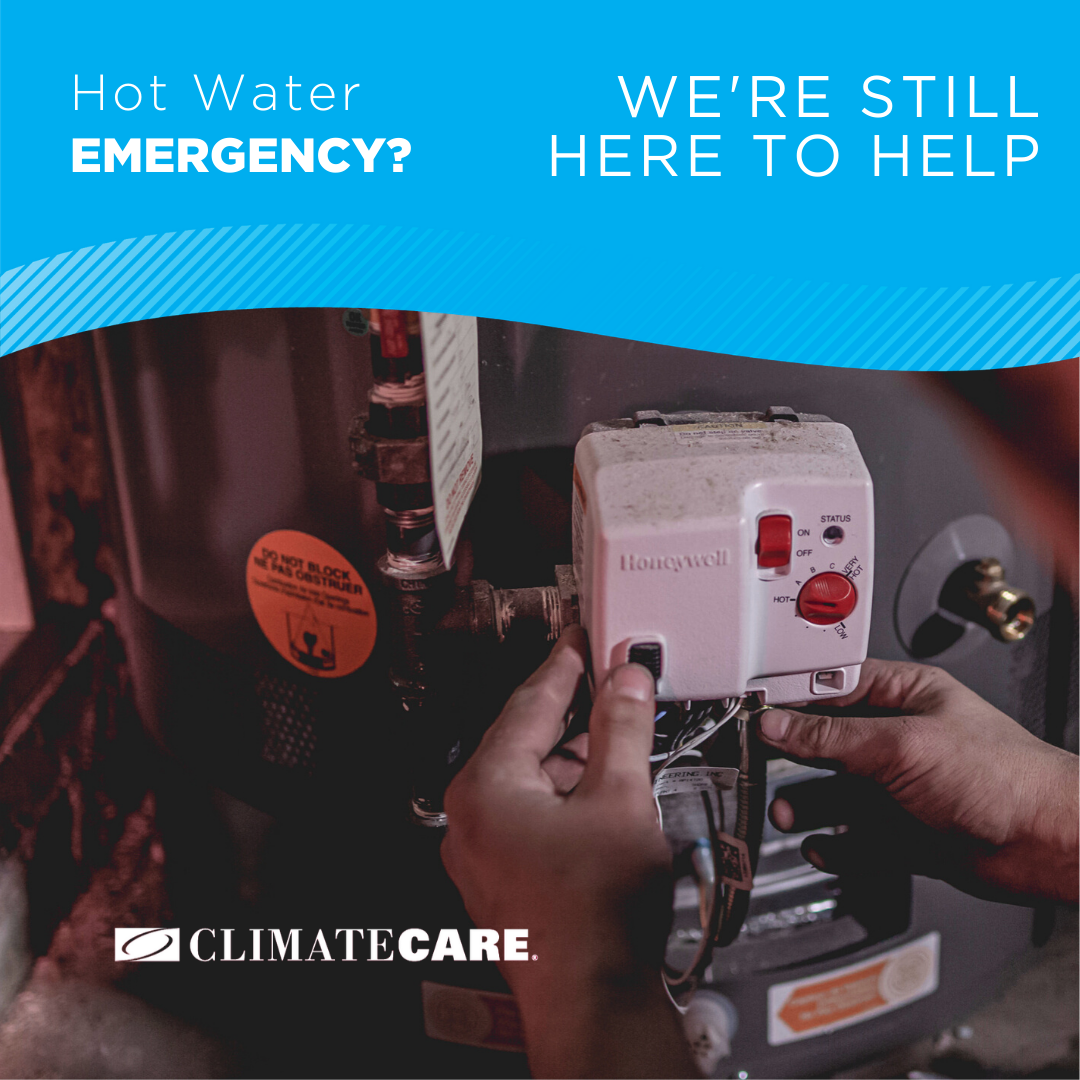 Hot water emergency repair in Barrie Custom Comfort ClimateCare