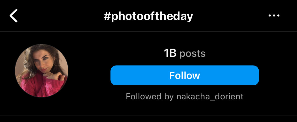 This hashtag, used in posts showcasing the best daily photos, encourages users to engage. With 1 Billion posts, it signals high-quality content, potentially leading to increased likes.