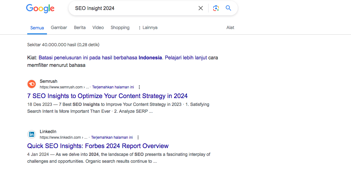 Cara Kerja SEO: Serving Search Result