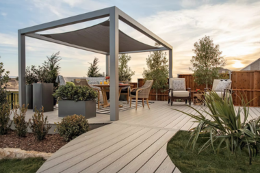 michigan average deck and backyard privacy costs 2025 trex composite pergola outdoor living space custom built mi