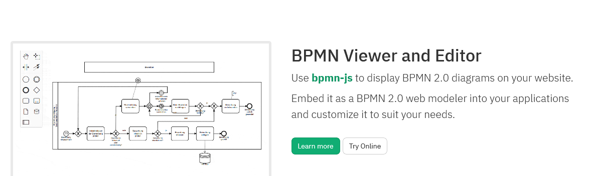 image showing BPMN.io as workflow process software