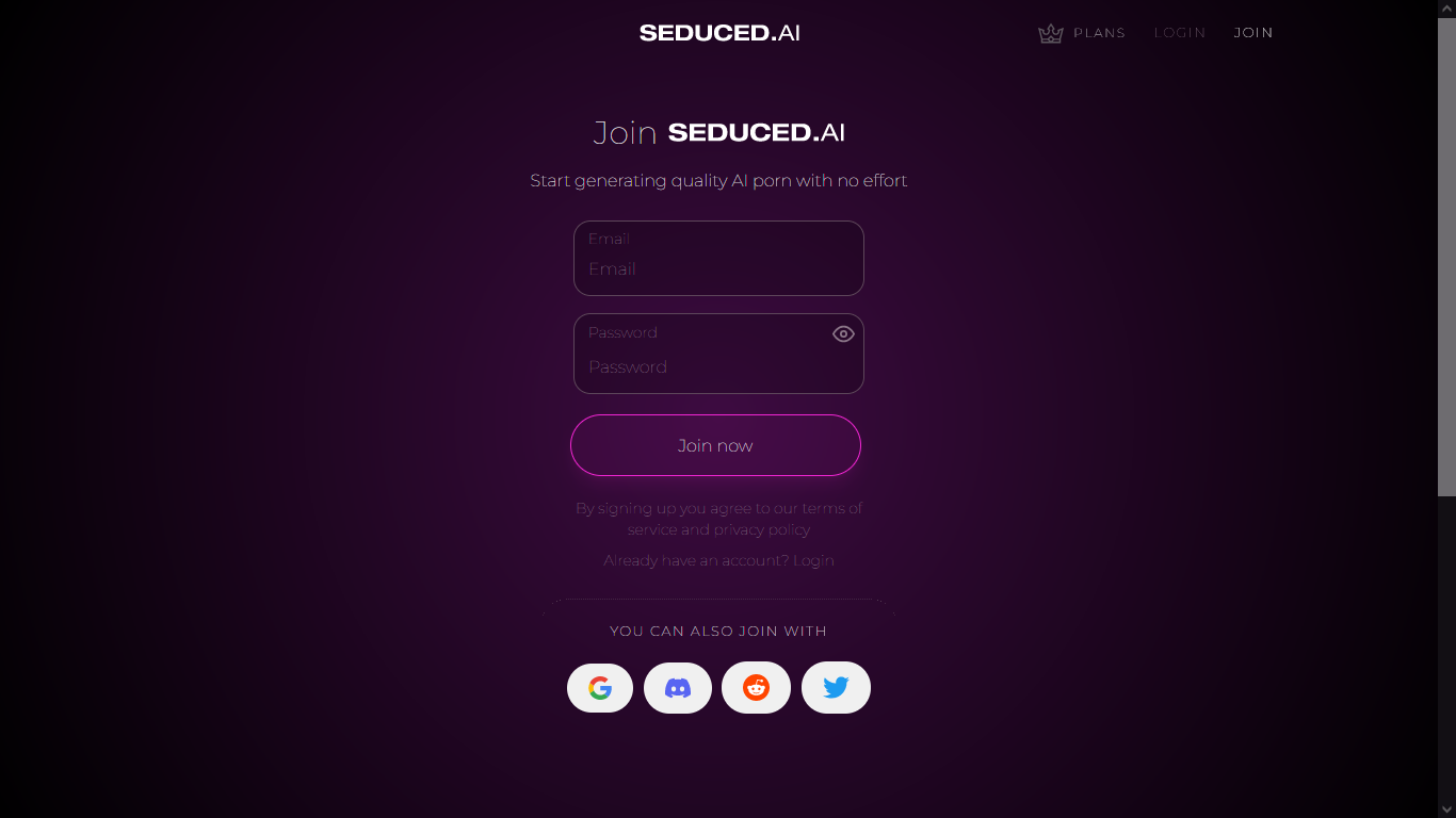 Join Seduced AI