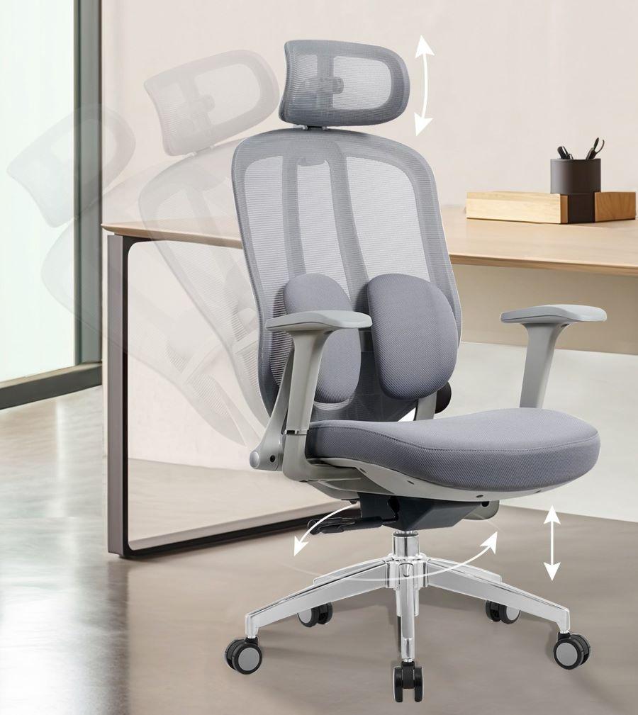Ghế công thái học đem lại trải nghiệm tiện lợi cùng nhiều công năng hữu ích