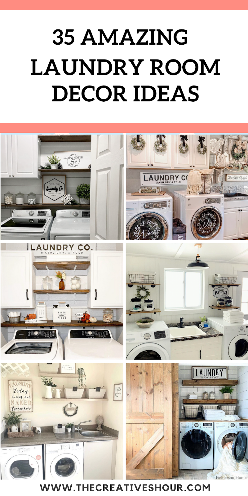 35 Stunning Laundry Room Decor Ideas You Will Love