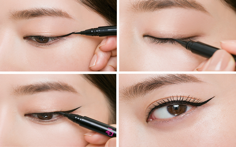 Cách sử dụng bút kẻ eyeliner