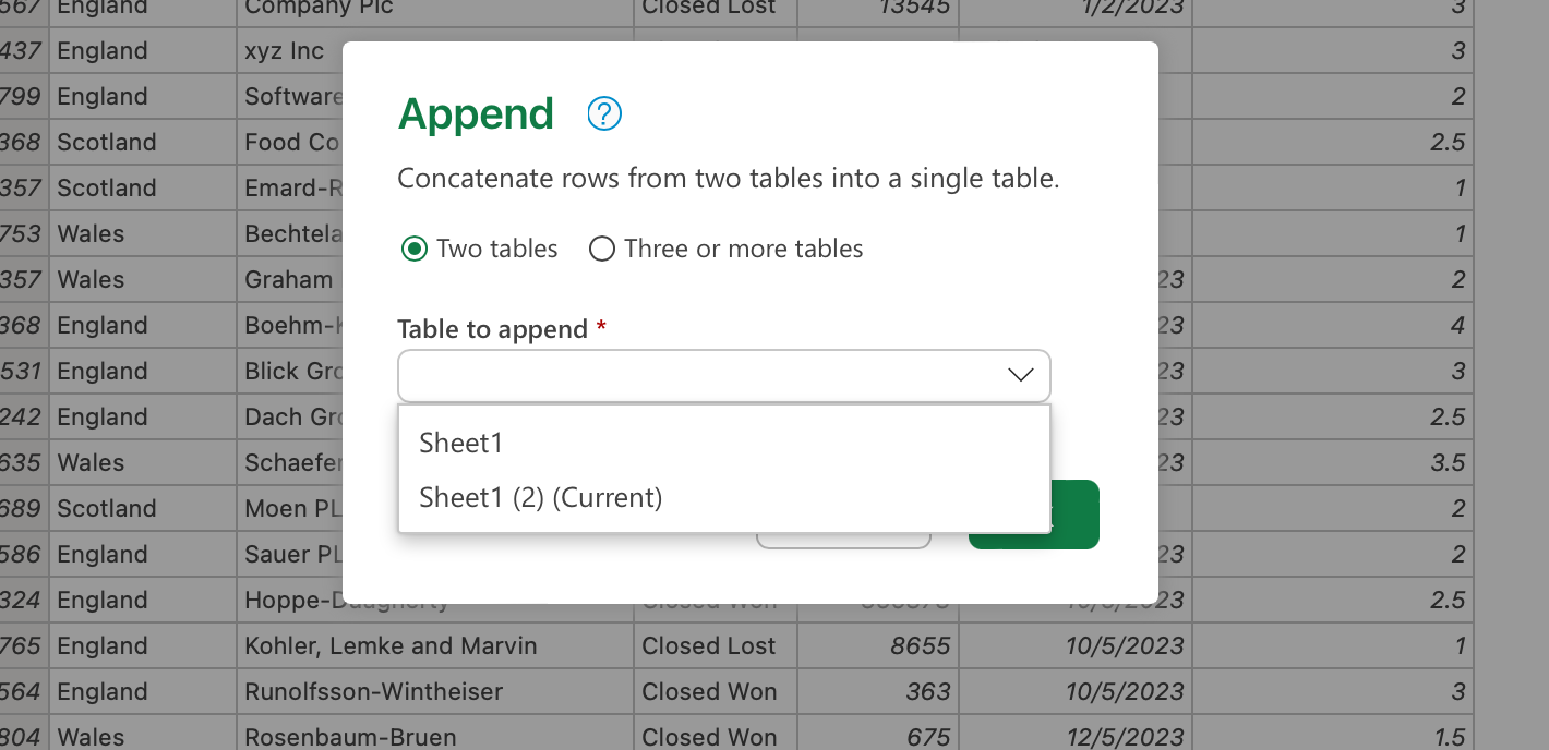 نحوه استفاده از power query در اکسل