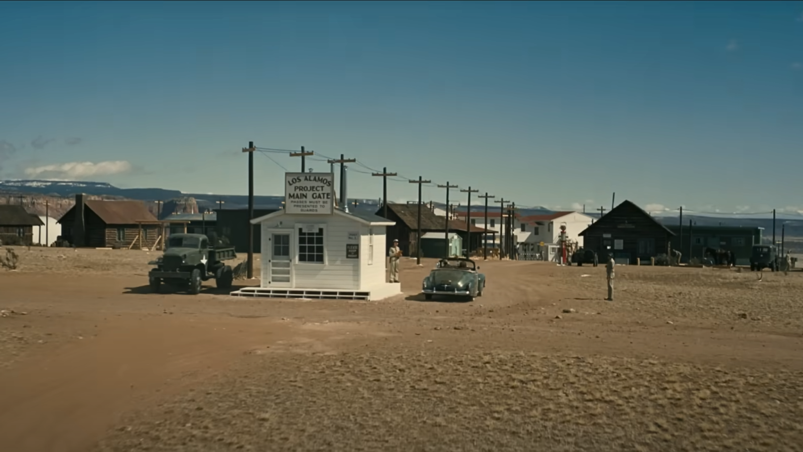 Oppenheimer’s Los Alamos set took up almost a quarter of the film’s $100 million budget.  