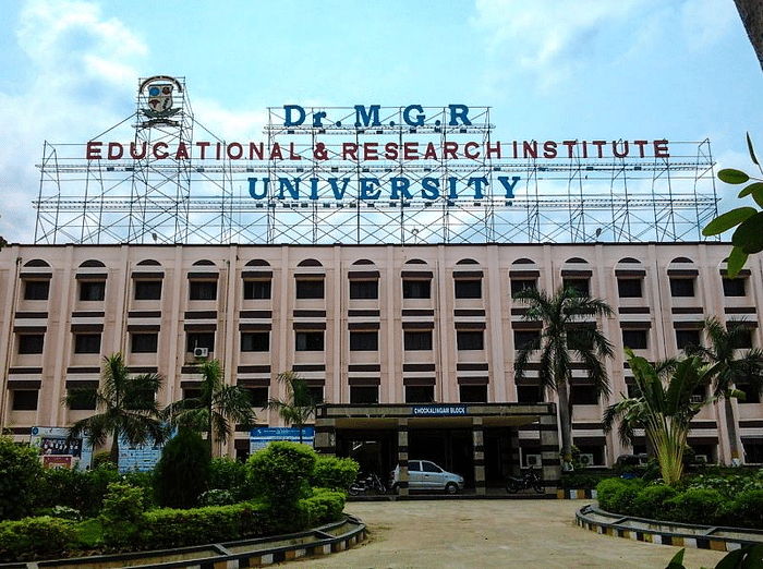 Dr. MGR Educational and Research Institute, Chennai is one top rated university and one of the deemed university