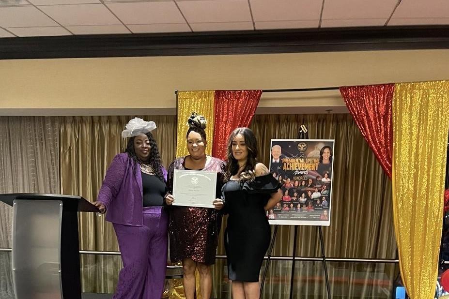 Educator, Youth Empowerment Speaker, & Author Receives Presidential Lifetime Achievement Award