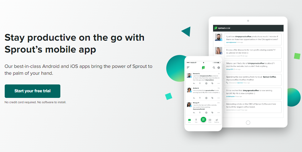 Sprout Social's Mobile App