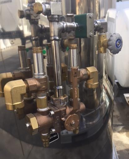 Herose ASME cryogenic relief valve installed