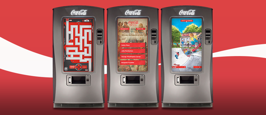 POP - coca cola vending machine