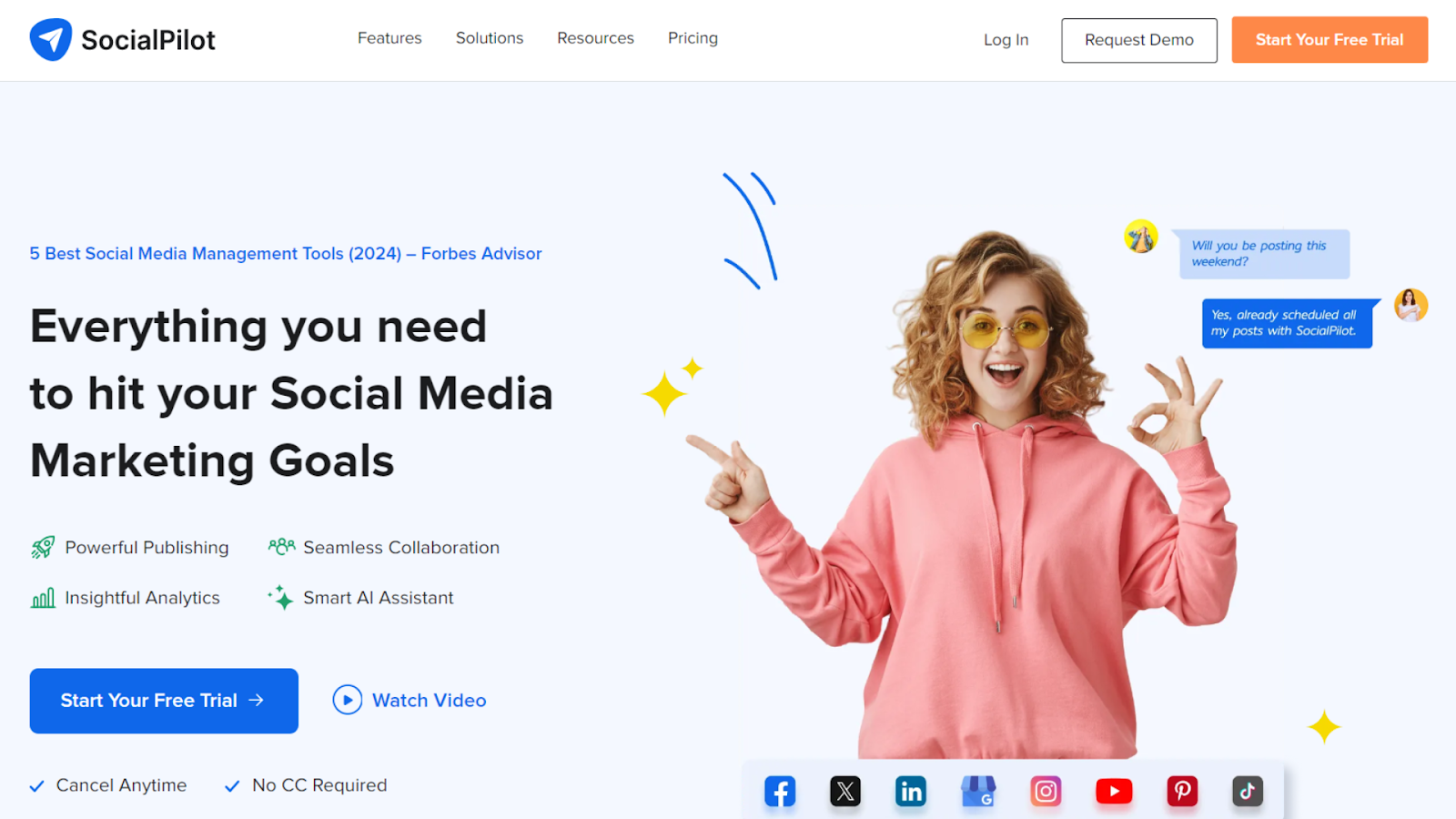 5. SocialPilot: Social Media Marketing Tools