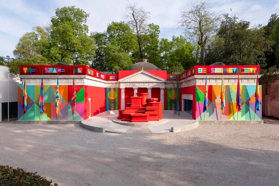 US Pavilion, Giardini, Venice Biennale 2024