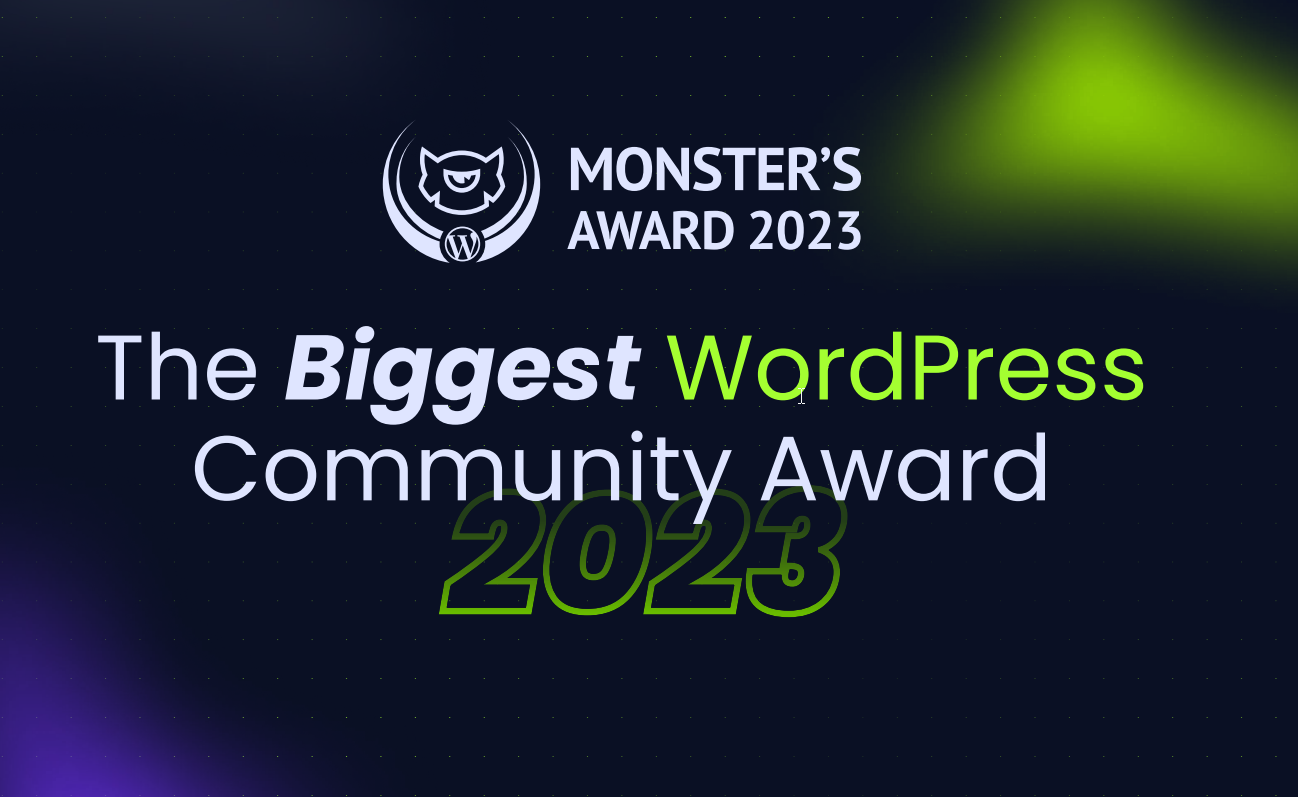 Monster's Award 2023