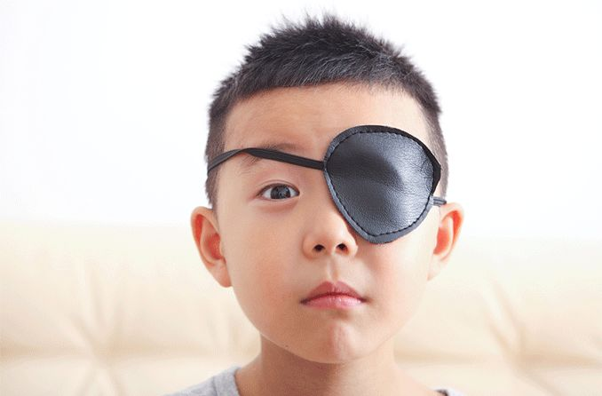 Picture showing a young boy rocking the medical accessory