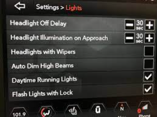 what does headlight illumination on approach mean