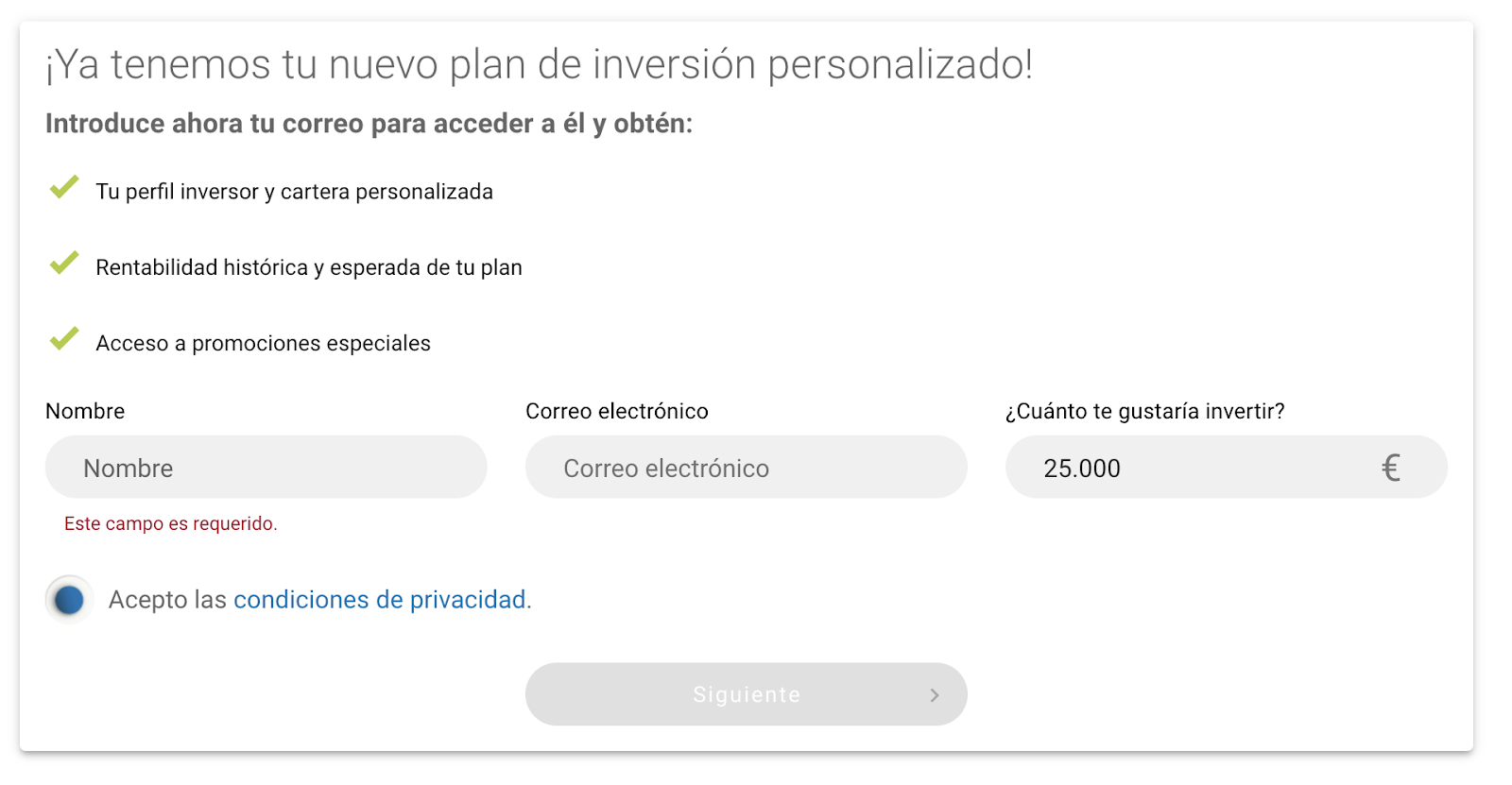 plan inversión inbestMe