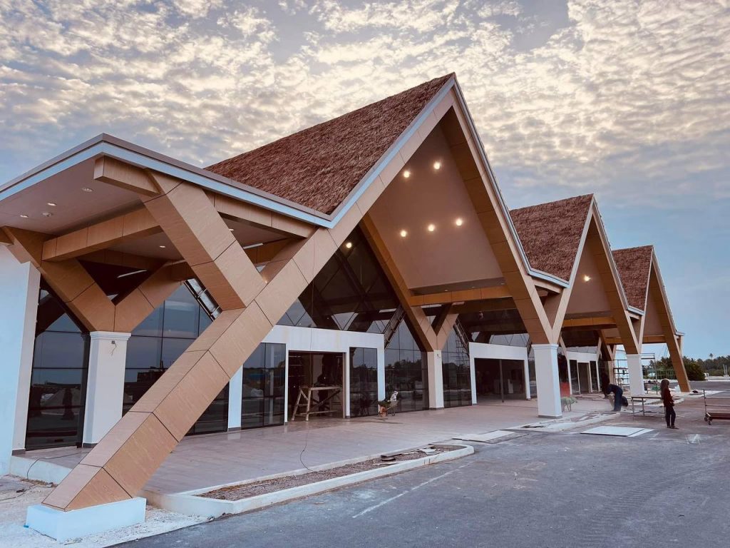 The diamond-like Faresmaathoda Airport. Photo Credit: IMTM via Google Images