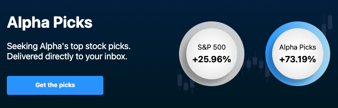 Seeking Alpha Picks Returns from Stock picks on average