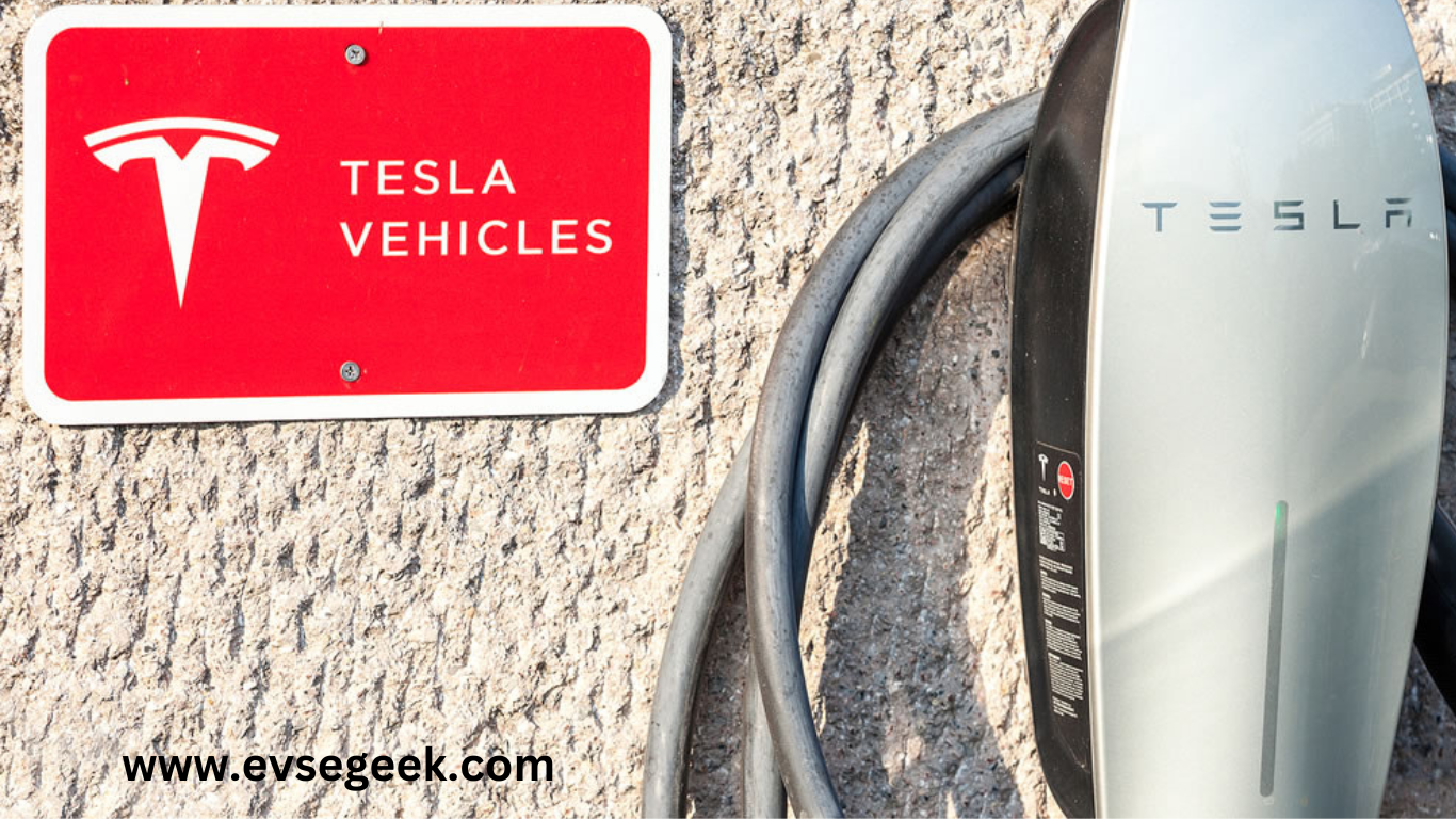 How do you reset a Tesla Model 3 charger?