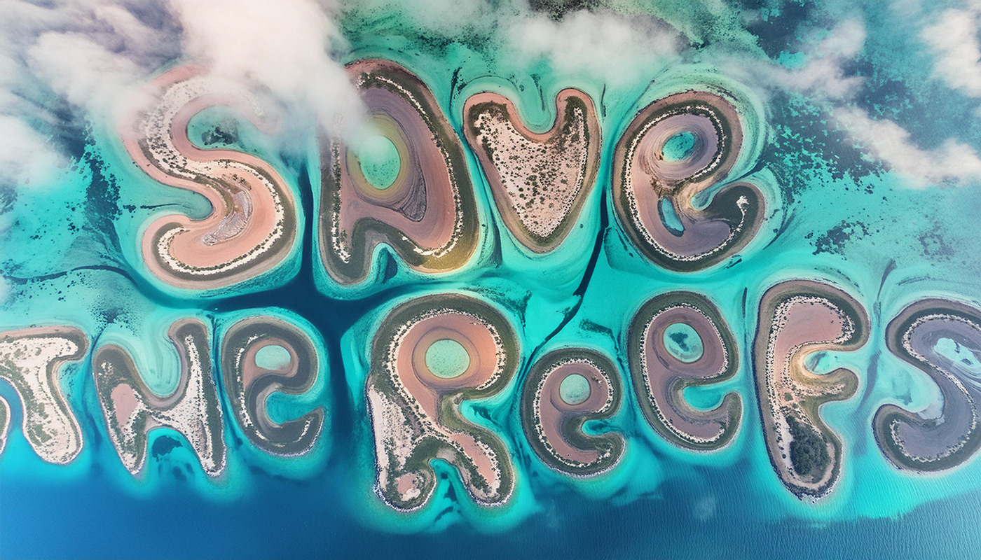 Artifact from the Save the Reefs: AI Illustration Bringing Awareness to Coral Bleaching on Abduzeedo