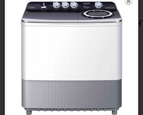 AQUA MESIN CUCI 2 TABUNG SEMI AUTO WASHER QW-2070HT