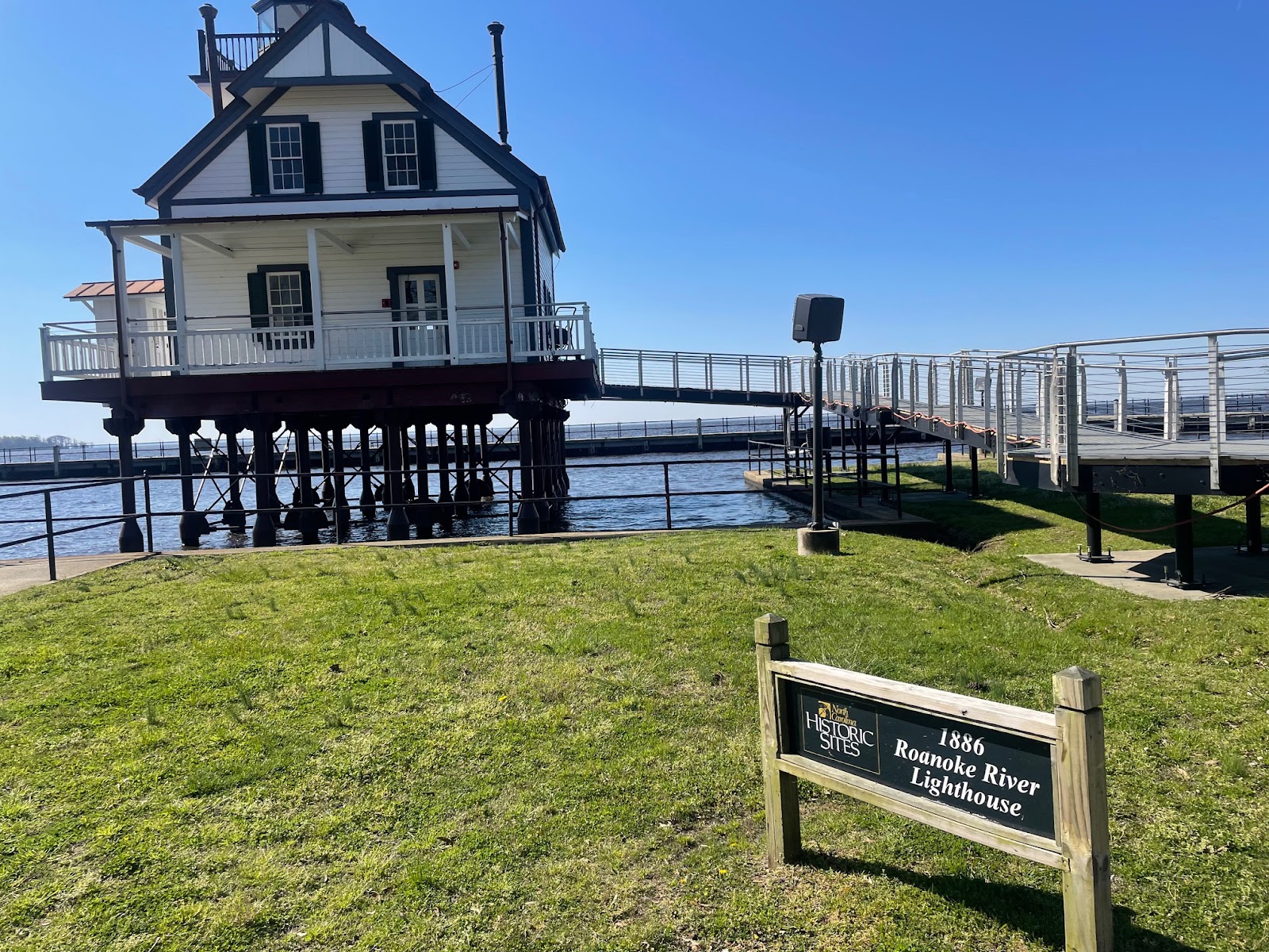 Lighthouse on the Roanoke River.